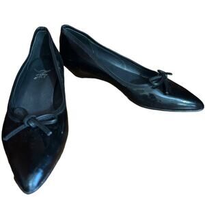 Sky brand black patent leather flats size 6.5 medium